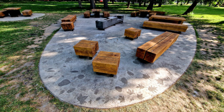 Image d'illustration pour : Aire de détente en extérieur